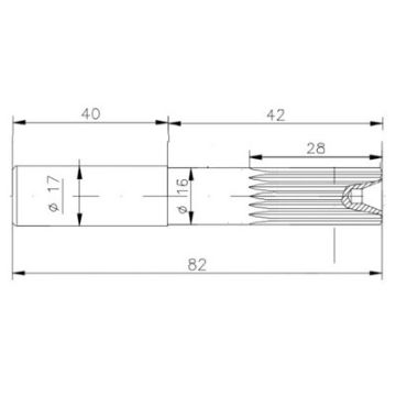 Immagine di 6540 ALBERO POMPA JB AIFO 8040M