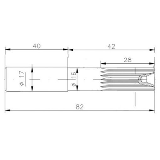 Immagine di 6540 ALBERO POMPA JB AIFO 8040M