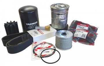 Immagine di SK-8LV-001 KIT RICAMBI 8LV  (filtro olio/gasolio/girante+guarn.+ 2 filtri aria + ci