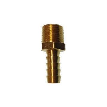 Immagine di 953N4H6 BRASS ELBOW 1/4" M NPT x 3/8" hose barb