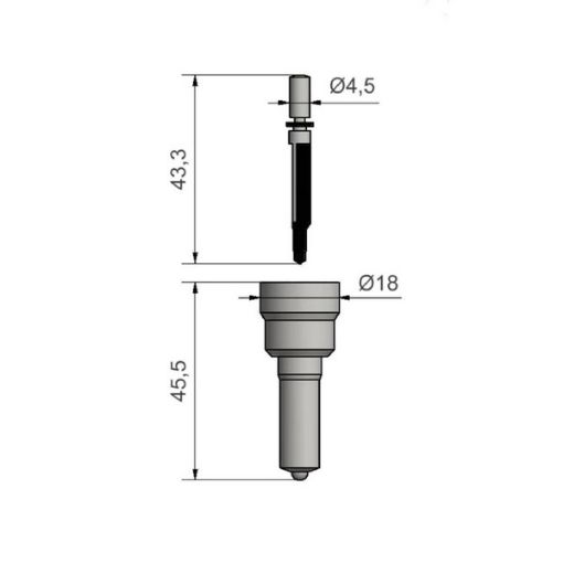 Immagine di RFBD00004 NOZZLE FOR MTU