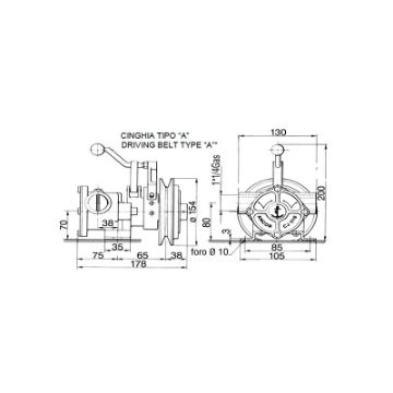Immagine di 0127 POMPA A FRIZ. MANUALE CJ018/154
