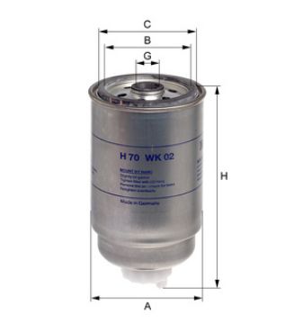 Immagine di 51.12503-0040/A FILTRO NAFTA MAN