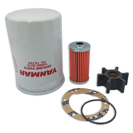 Immagine di SK-MARINE-003 KIT RICAMBI 2GM-20/3GM-30F (filtro olio/gasolio/girante+guarn.)