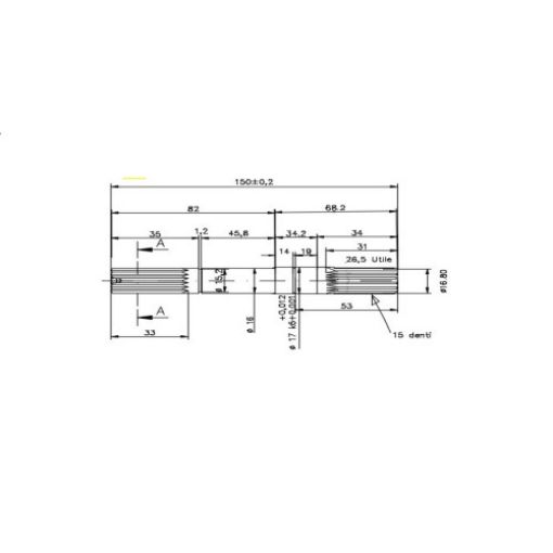 Immagine di 6636 ALBERO POMPA 4LHA