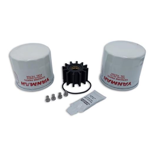 Immagine di SK-MARINE-010 KIT RICAMBI 4JH3-4E  (filtro olio/gasolio/girante+guarn.)