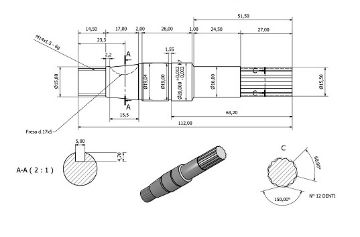 Immagine di X0146268 ALBERO POMPA MARE