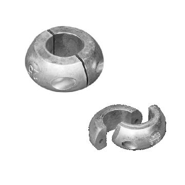 Immagine di 00552MG Shaft collar naca profile Ø 25mm in magnesio