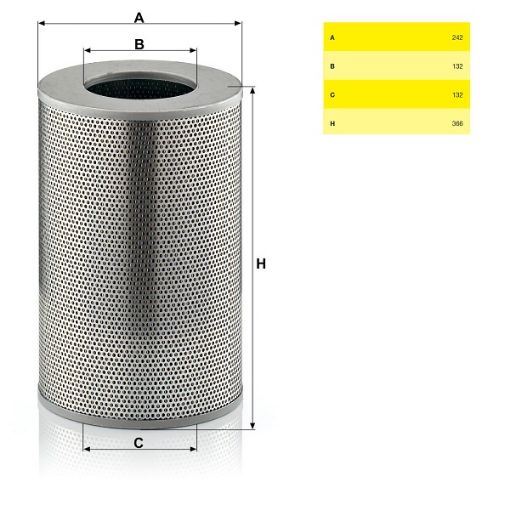 Immagine di H25669 Filtro olio