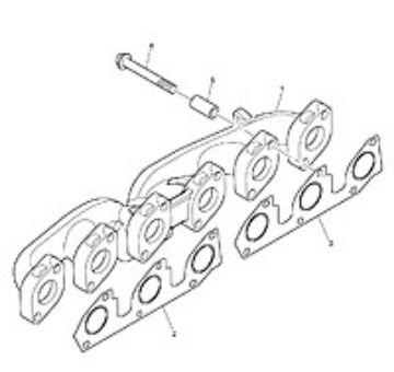 Immagine di T412663 EXHAUST MANIFOL