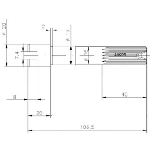 Immagine di 3554 ALBERO POMPA JH.10-24127