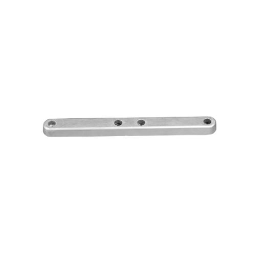 Immagine di 00671AL Anode strip for fast boats400x42x20 in alluminio