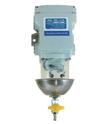 Immagine di 062438 Filtro con boccia in plastica/sensore allarme/deflettore metallico 2000/