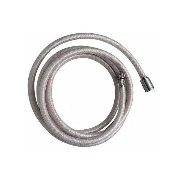 Immagine di 1513225 TUBO DOCCIA 2.5M PVC WH ATTACCHI 1/2"""