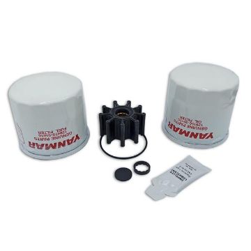 Immagine di SK-MARINE-008 KIT RICAMBI 4JH(2)E-TE-DTE  (filtro olio/gasolio/girante+guarn.)