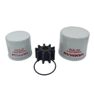 Immagine di SK-MARINE-004 KIT RICAMBI 3HM (filtro olio/gasolio/girante+guarn.)