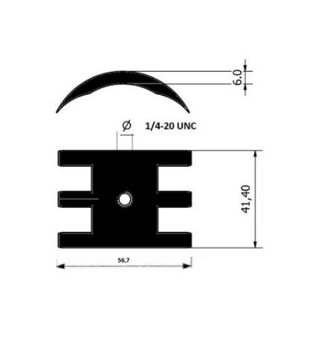 Immagine di 5309 CAMMA SW H=41.4 Sp=6 mm D62.7