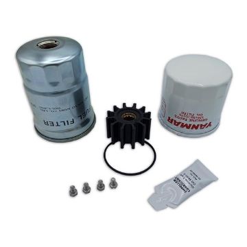 Immagine di SK-MARINE-011 KIT RICAMBI 4JH3-4TE/HTE/DTE  (filtro olio/gasolio/girante+guarn.)