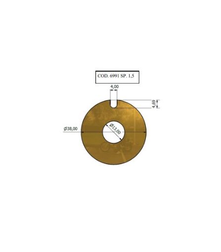 Immagine di 6991 ANELLO RAS.38x13x1.5