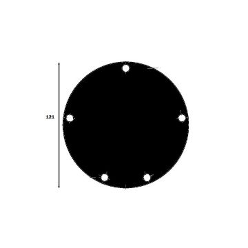 Immagine di 6215 COPERCHIO D120 5 FORI