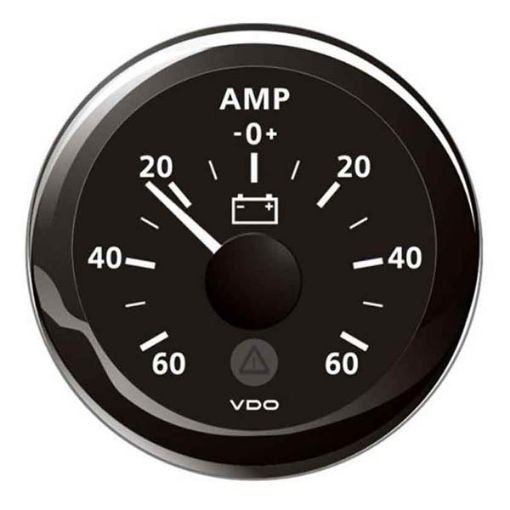 Immagine di A2C59512328 AMPEROMETRO 12/24V -60 +60A 60mV NERO