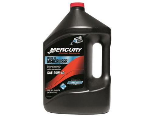 Immagine di 858049K01 OLIO MERCRUISER 25W40 4L. 4T =8M0078628