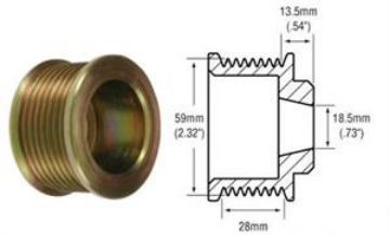 Immagine di 5272280 PULLEY,ALTERNATOR