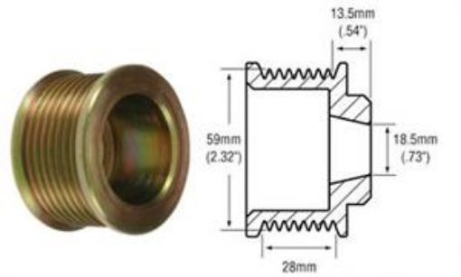 Immagine di 5272280 PULLEY,ALTERNATOR