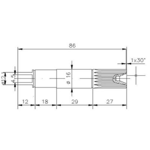 Immagine di 5509 ALBERO POMPA ST 240