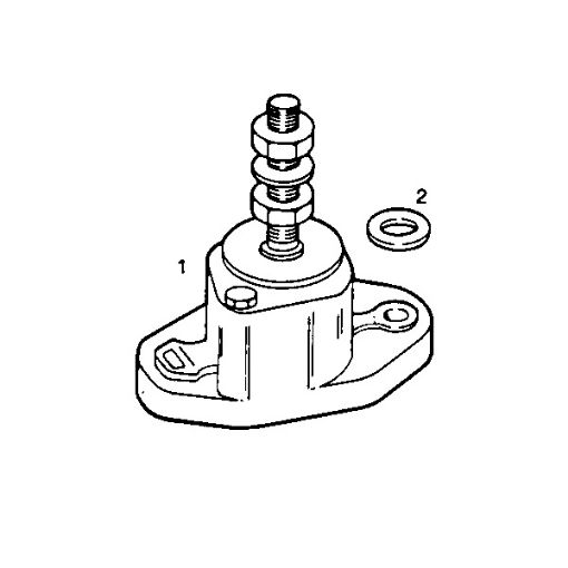 Immagine di 8032312 SUPP.ELASTICO MOTORE