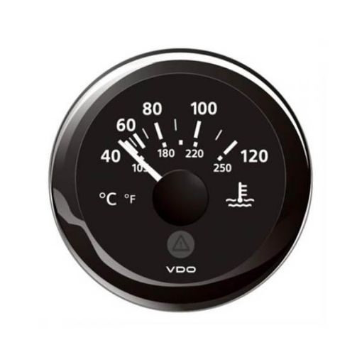 Immagine di A2C59514170 TERMOMETRO 12/24V D52 120°C D EU DL NERO