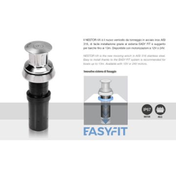 Immagine di NX0824D Tonneggio acciaio NESTOR-NVX 800W 24V
