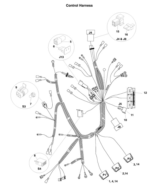 MDKBD-MDKBD-E-F_CHA-CONTROL-HARNESS