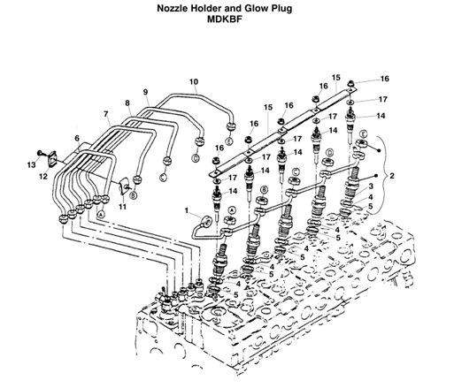 MDKBF-MDKBD-E-F_NHGP-NOZZLE-HOLDER-AND-GLOW-PLUG-MDKBF