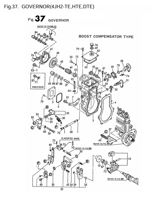 4JH2-DTE-(88Hp)-0CR10-M35102-G-GOVERNOR(4JH2-TE,HTE,DTE)