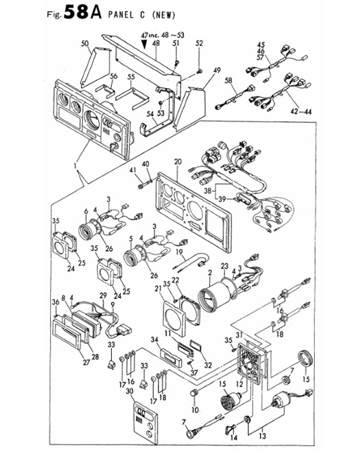 4JH2-DTE-(88Hp)-0CR10-M35102-IPC-TYPE,NEW-INSTRUMENT-PANEL-C-TYPE,-NEW