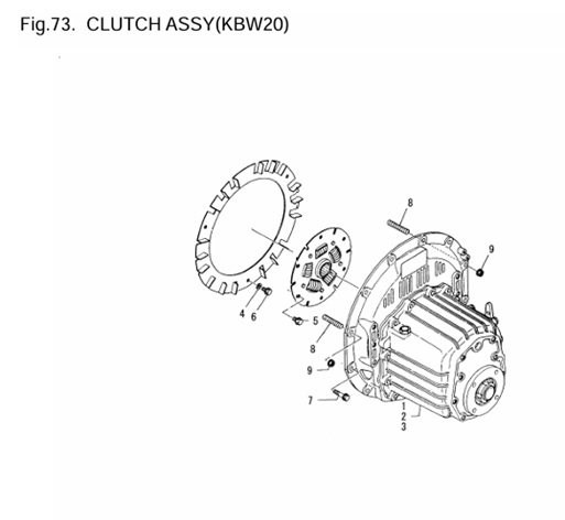 4JH2E-(62Hp)-0CR10-M35102-CA(KBW20)-CLUTCH-ASSY-(KBW20)