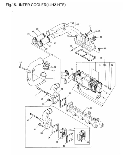 4JH2-HTE-(82Hp)-0CR10-M35102-IC1-INTER-COOLER(4JH2-HTE)