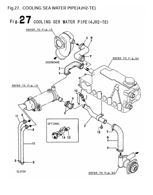 4JH2-TE-(62Hp)-0CR10-M35102-CSWP-COOLING-SEA-WATER-PIPE