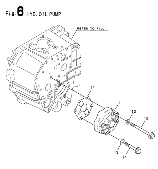 KMH4A-0CR10-M47900-HOP-HYD.-OIL-PUMP