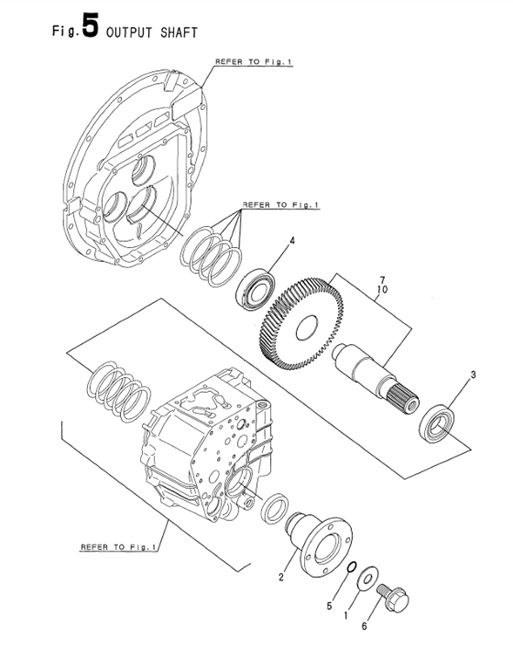 KMH4A-0CR10-M47900-OS-OUTPUT-SHAFT