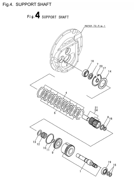 KMH4A-0CR10-M47900-SS-SUPPORT-SHAFT