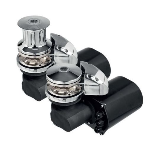 Immagine di CP101208L Verricello acciaio inox ad asse verticale CLP 1000W 12V - C. 8mm - Senza