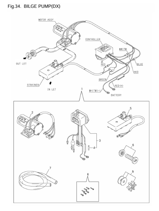 4JH3E-0CR10-M46701-BP2-BILGE-PUMP-DX