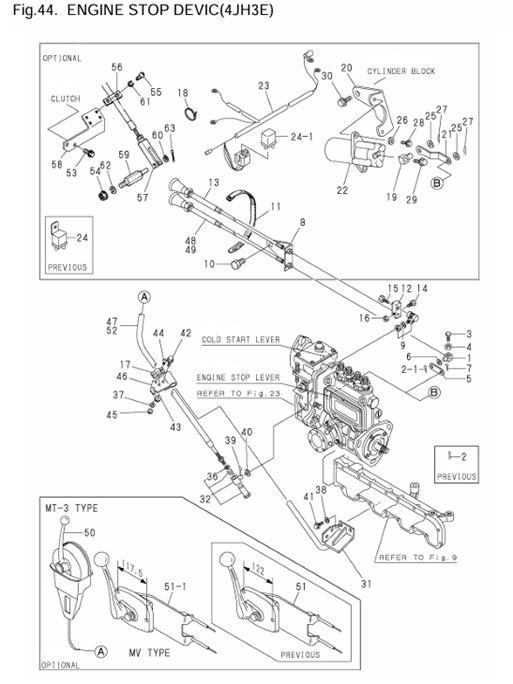 4JH3E-0CR10-M46701-ESD-ENGINE-STOP-DEVIC-4JH3E