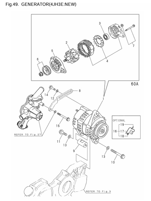 4JH3E-0CR10-M46701-GEN2-GENERATOR-4JH3E:NEW