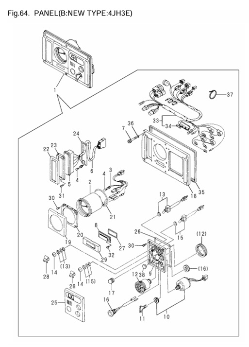 4JH3E-0CR10-M46701-PA-PANEL--B:NEW-TYPE:4JH3E