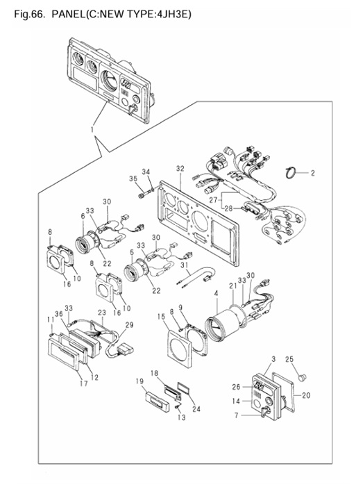 4JH3E-0CR10-M46701-PA3-PANEL--C:NEW-TYPE:4JH3E