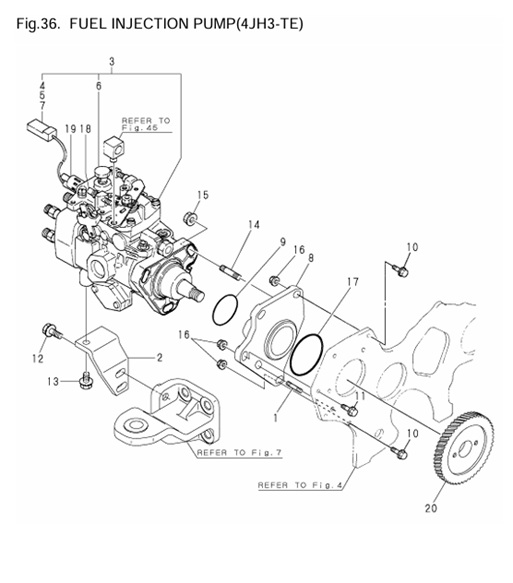 4JH3-TE-0CR10-M46701-FIP2-FUEL-INJECTION-PUMP-4JH3-TE