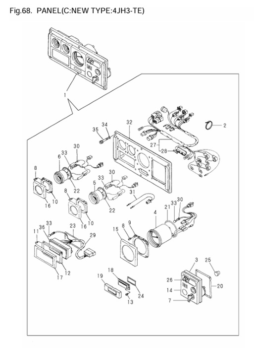 4JH3-TE-0CR10-M46701-PA5-PANEL--C:NEW-TYPE:4JH3-TE